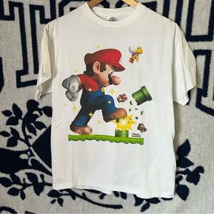 Vintage Nintendo Super Mario Bros Shirt Adult Medium 2000s